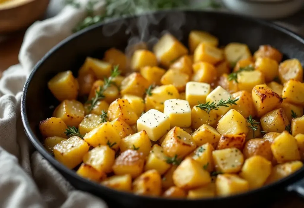 Ajoutez-le aux pommes de terre pendant la cuisson : elles seront encore plus savoureuses, parfumées et ultra moelleuses