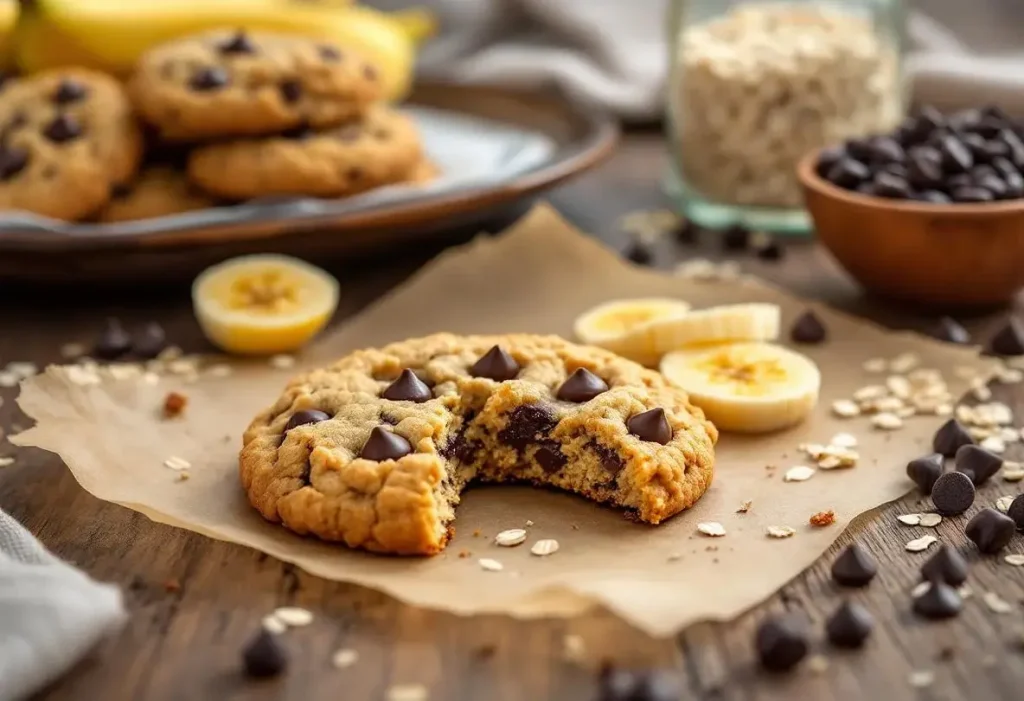 Cookies aux flocons d’avoine : recette sans beurre ni sucre, seulement 3 ingrédients
